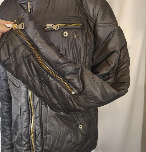 Diesel Light Weight Jacket, Nordstrom's Women ,ZipUp, Black, Zip Pckts, XXL - Picture 12 of 16